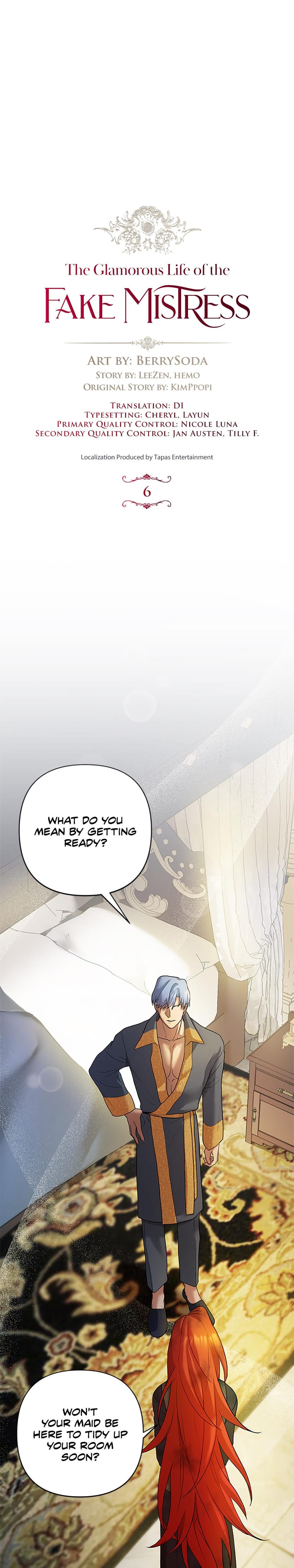 The Glamorous Life of the Fake Mistress (Uncensored), chapter 6, page 8 of 34