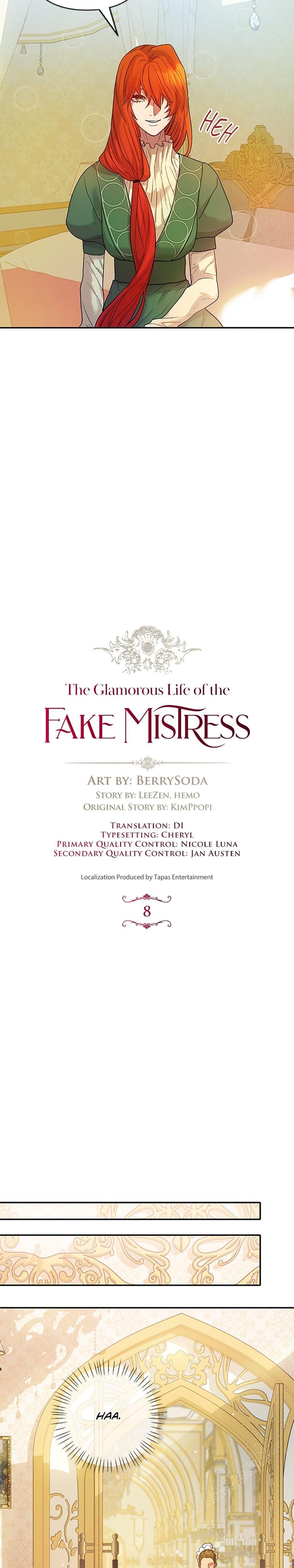 The Glamorous Life of the Fake Mistress (Uncensored), chapter 8, page 9 of 29