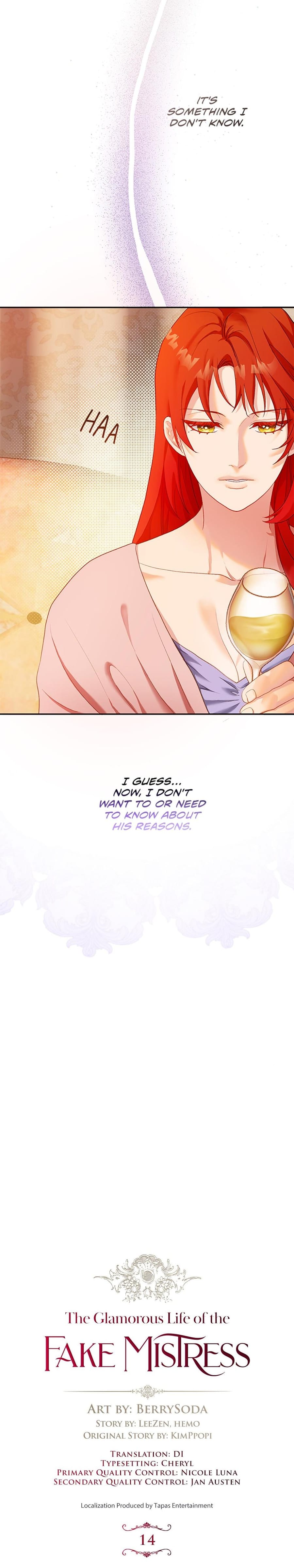 The Glamorous Life of the Fake Mistress (Uncensored), chapter 14, page 11 of 32
