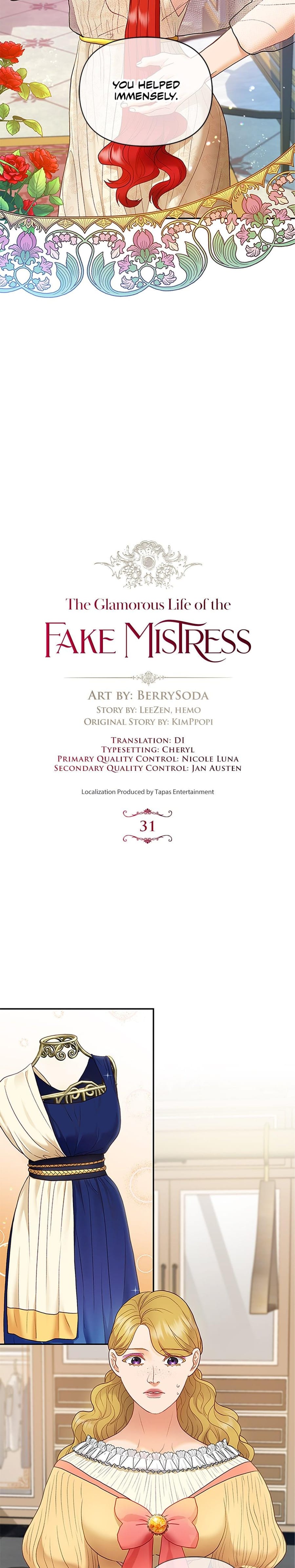 The Glamorous Life of the Fake Mistress (Uncensored), chapter 31, page 5 of 34