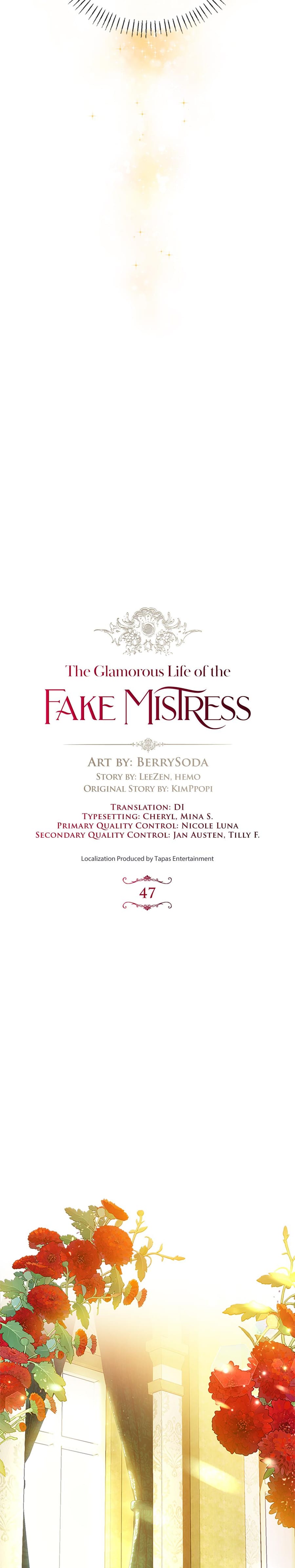 The Glamorous Life of the Fake Mistress (Uncensored), chapter 47, page 7 of 42