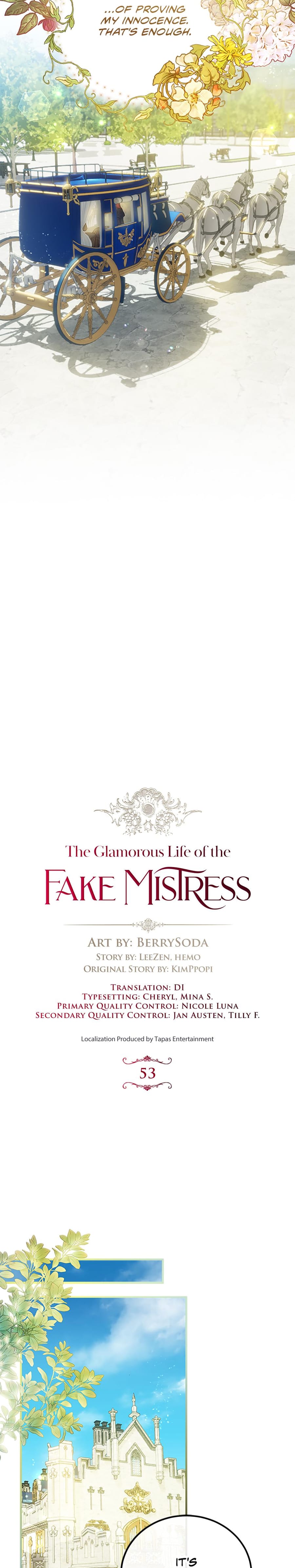 The Glamorous Life of the Fake Mistress (Uncensored), chapter 53, page 5 of 29