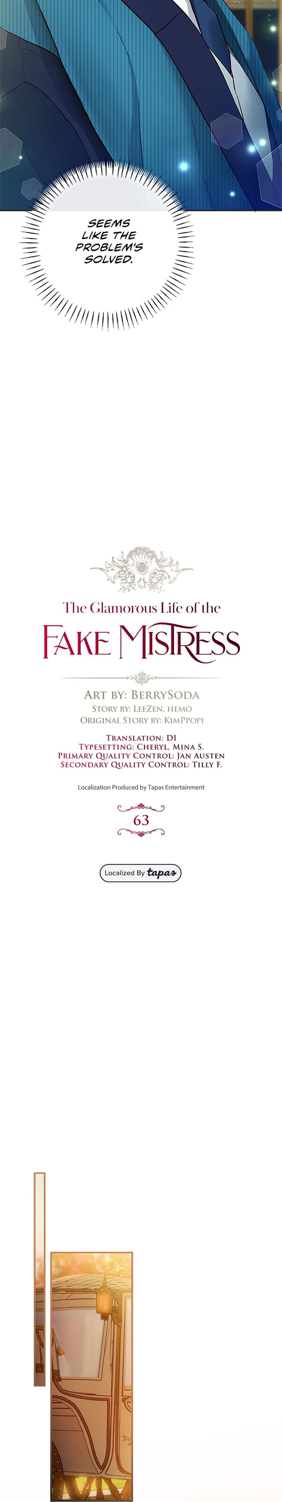 The Glamorous Life of the Fake Mistress (Uncensored), chapter 63, page 8 of 35