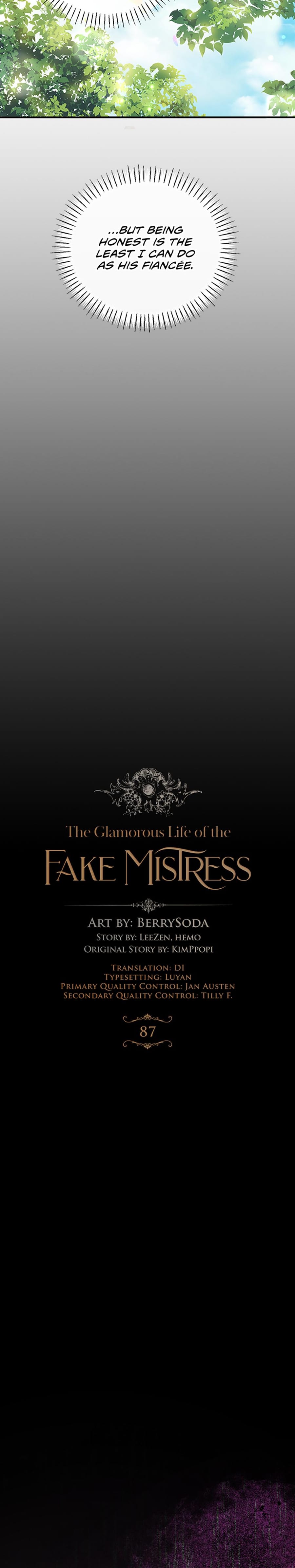 The Glamorous Life of the Fake Mistress (Uncensored), chapter 87, page 16 of 28