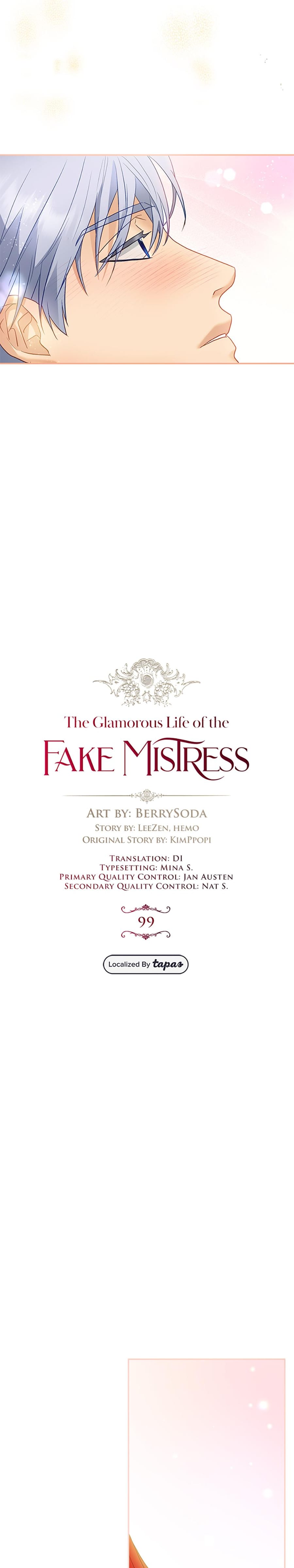 The Glamorous Life of the Fake Mistress (Uncensored), chapter 99, page 9 of 30