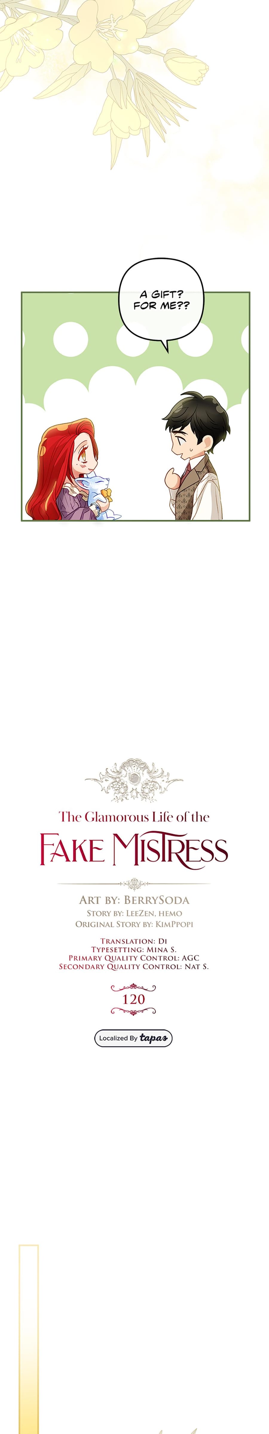 The Glamorous Life of the Fake Mistress (Uncensored), chapter 120, page 10 of 40