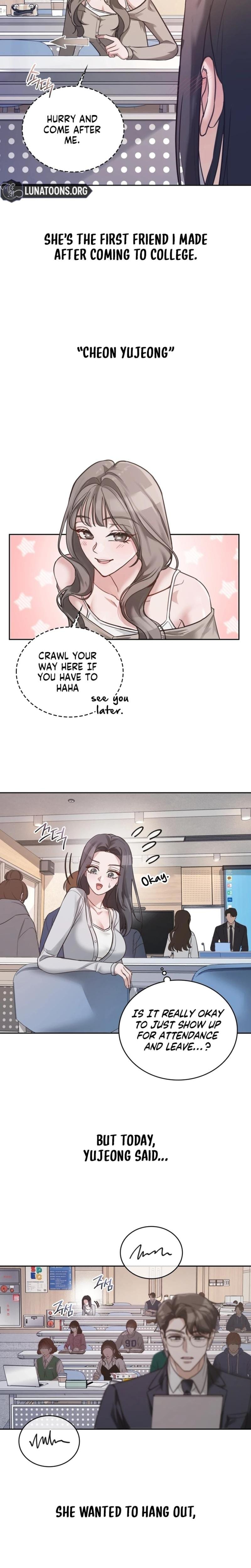 A Female College Student Who Provides Services (Uncensored), chapter 1, page 6 of 33