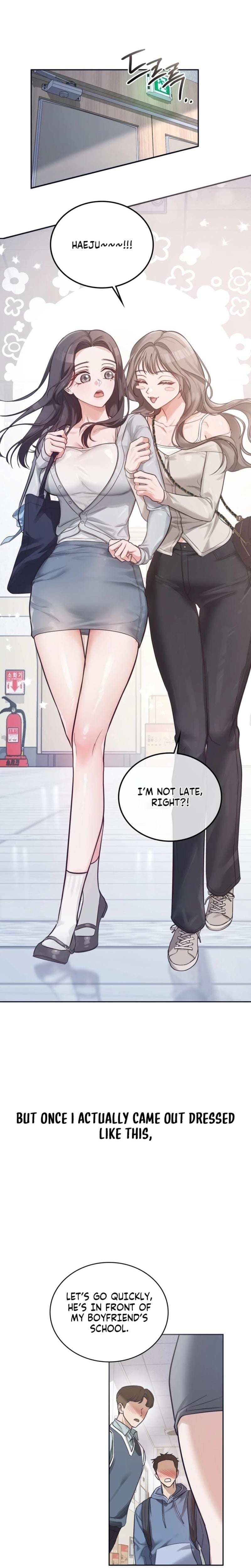 A Female College Student Who Provides Services (Uncensored), chapter 1, page 8 of 33