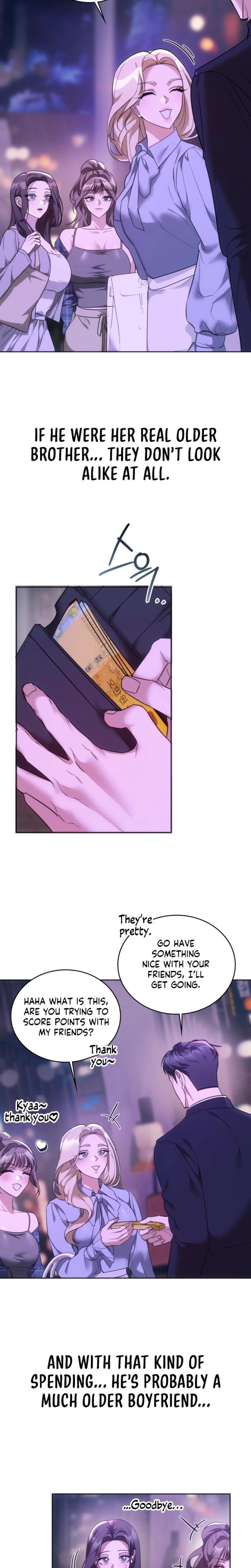 A Female College Student Who Provides Services (Uncensored), chapter 18, page 7 of 21