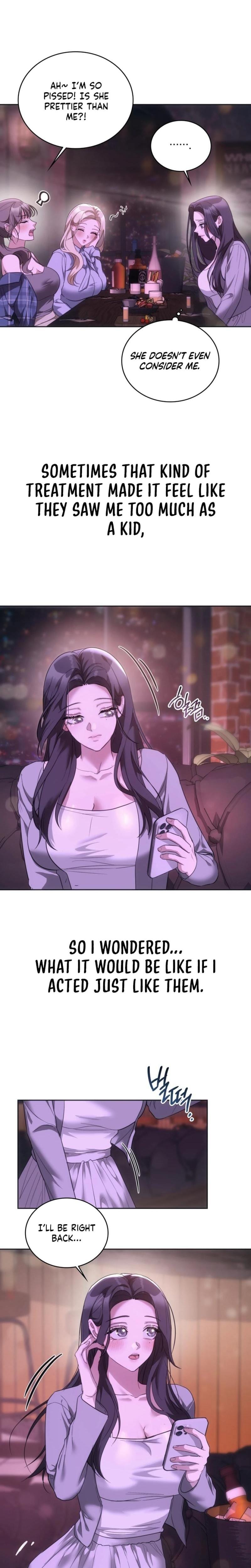 A Female College Student Who Provides Services (Uncensored), chapter 18, page 17 of 21