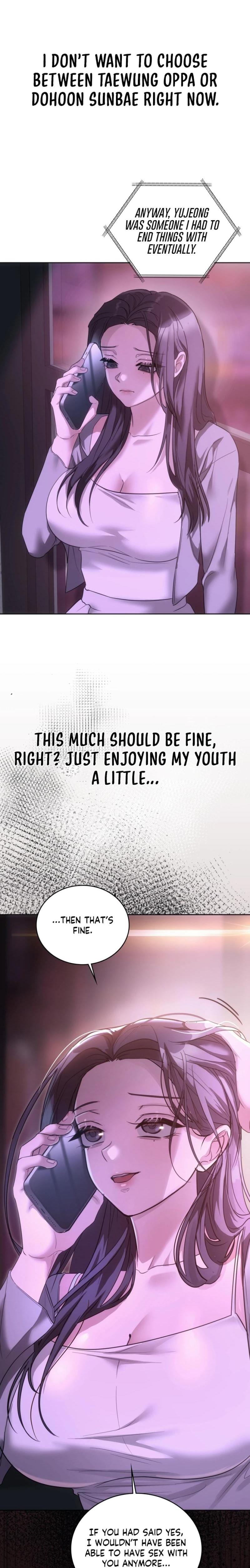 A Female College Student Who Provides Services (Uncensored), chapter 18, page 20 of 21