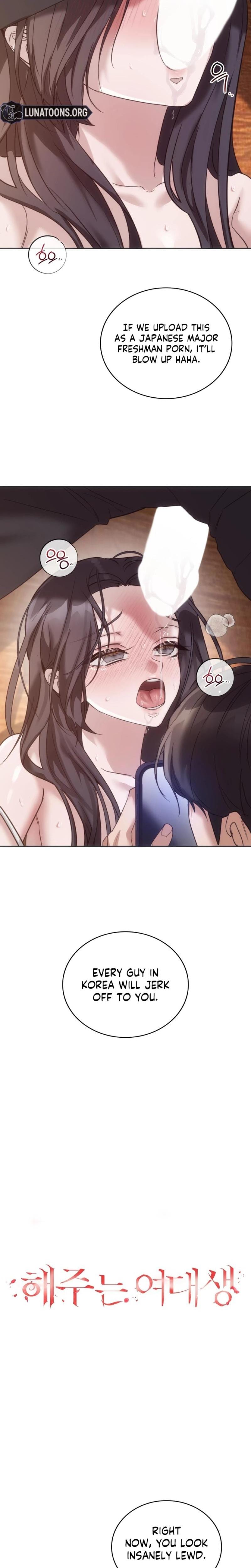 A Female College Student Who Provides Services (Uncensored), chapter 20, page 8 of 22