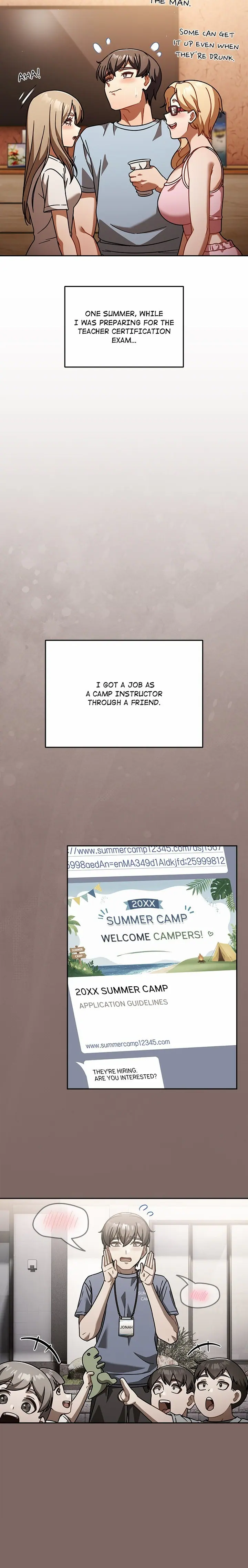 A Summer Camp to Remember (Uncensored), chapter 1, page 5 of 33