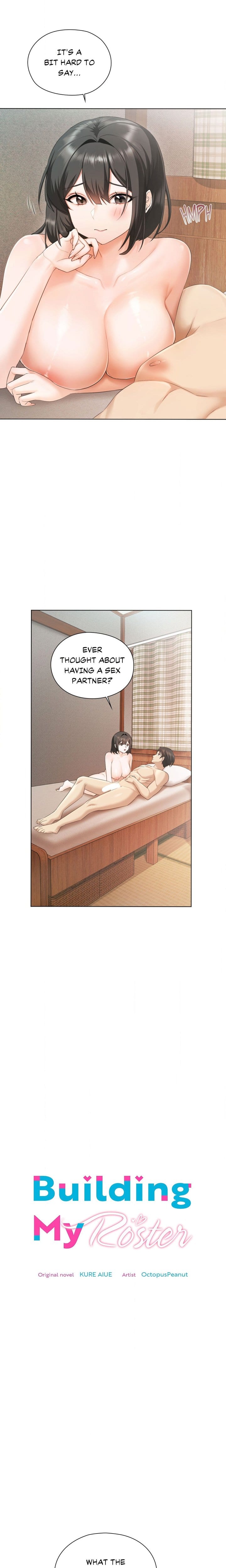 Building My Roster (Uncensored), chapter 1, page 8 of 35