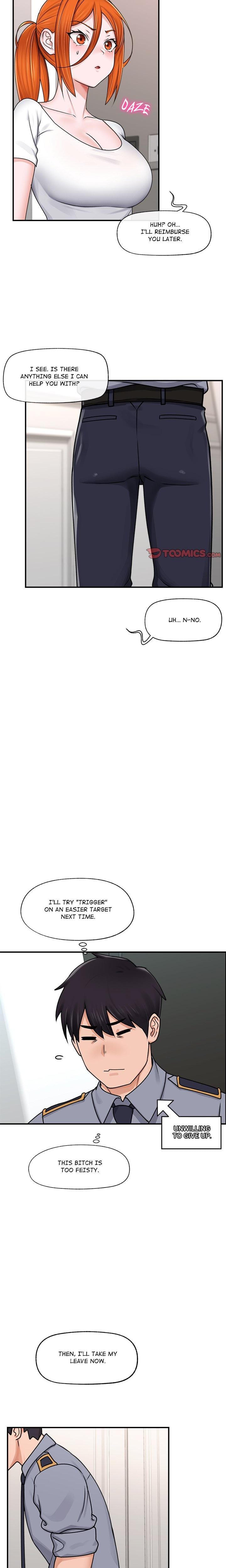Hypnotist Security Guard (Uncensored), chapter 3, page 10 of 26