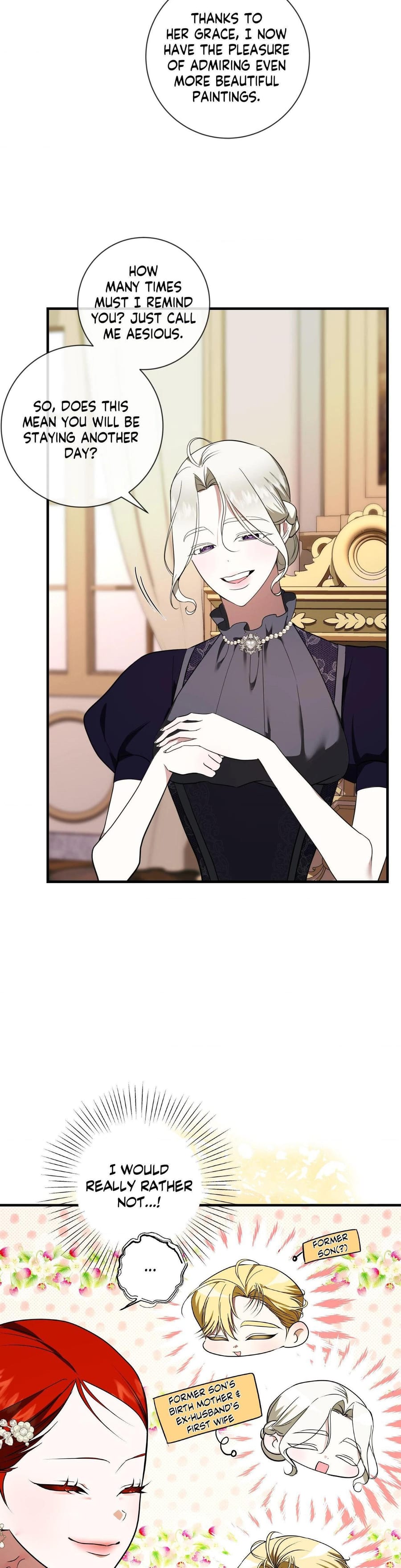 I Became the First Love of My Stepson (Uncensored), chapter 21, page 11 of 36