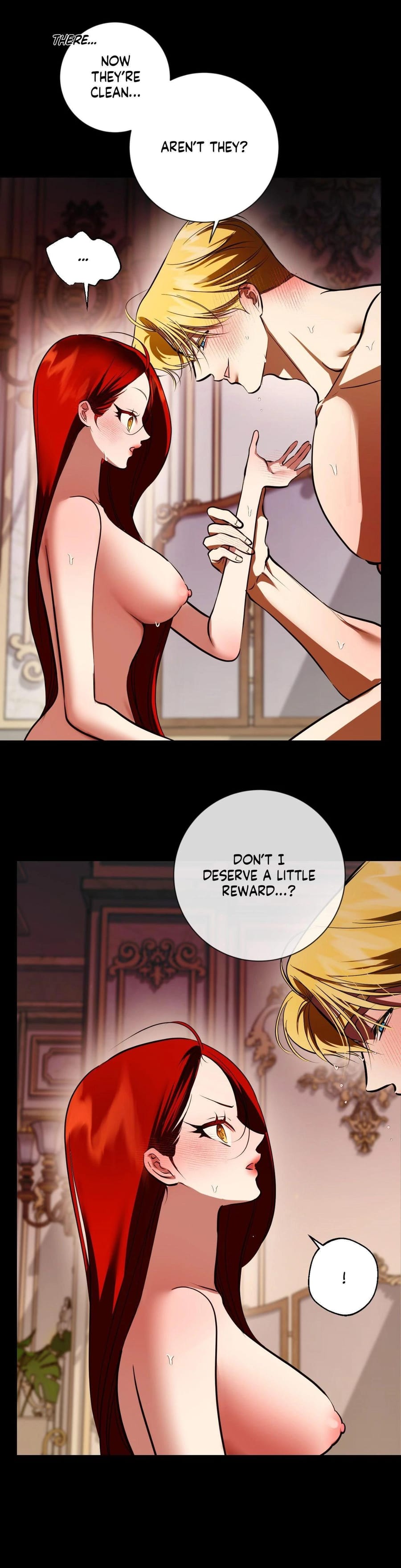 I Became the First Love of My Stepson (Uncensored), chapter 34, page 21 of 37