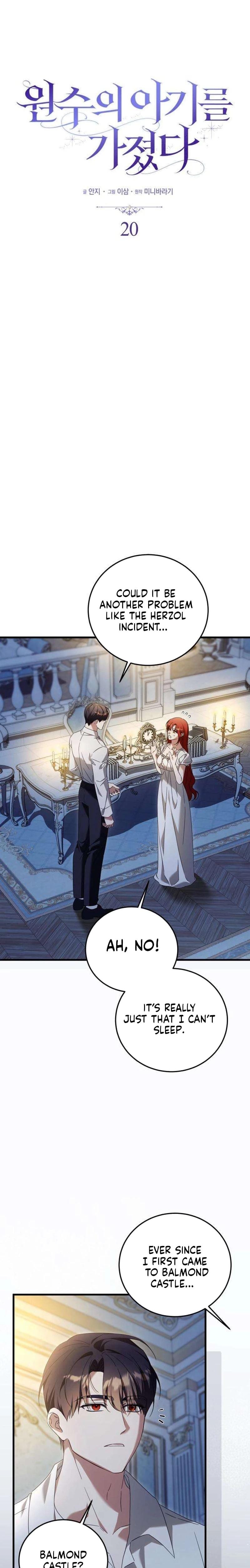 I Carried My Enemy's Child (Uncensored), chapter 20, page 8 of 30