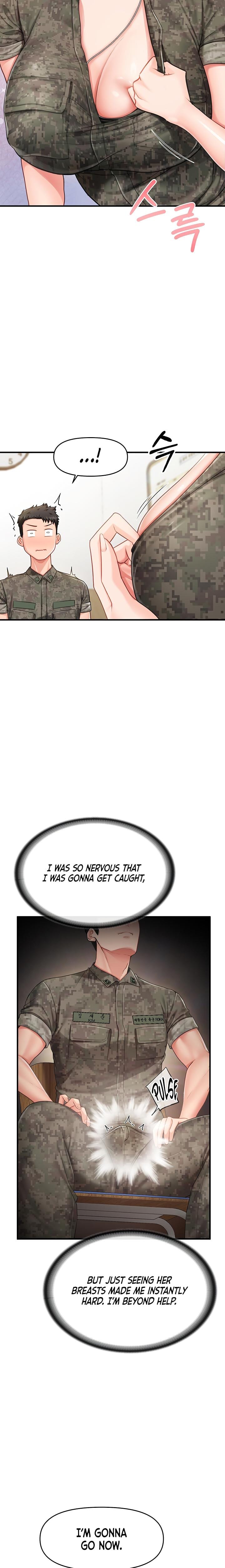 I'm the Only Man on the Military Base (Uncensored), chapter 10, page 21 of 23