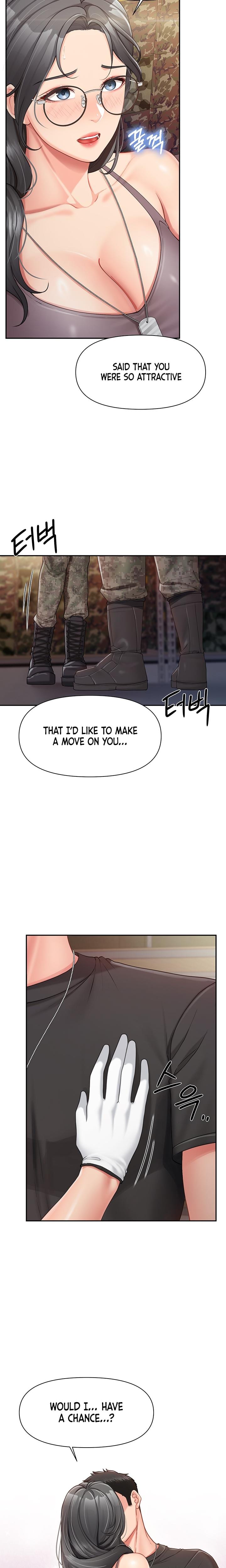 I'm the Only Man on the Military Base (Uncensored), chapter 16, page 8 of 22