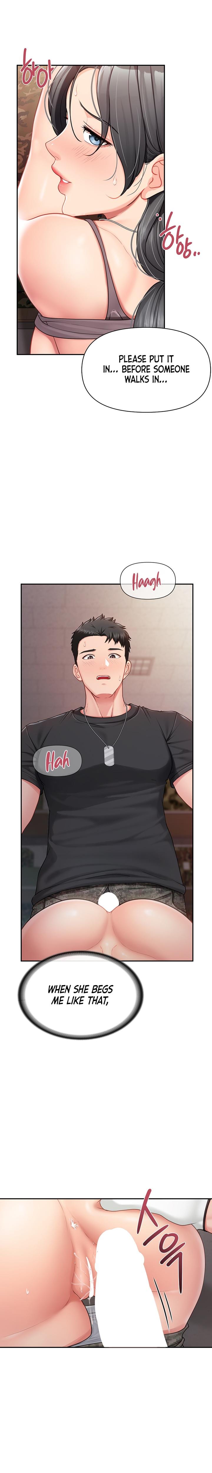 I'm the Only Man on the Military Base (Uncensored), chapter 16, page 18 of 22