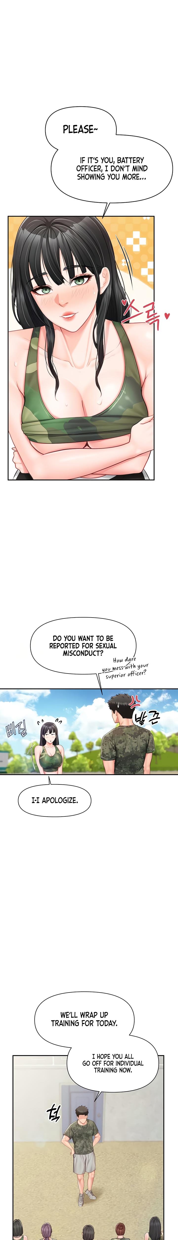 I'm the Only Man on the Military Base (Uncensored), chapter 18, page 11 of 24