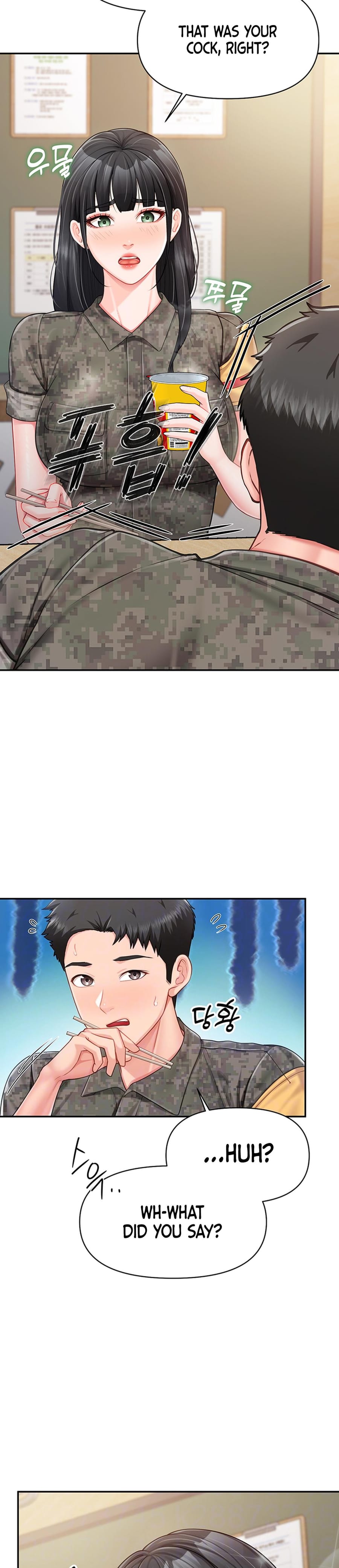 I'm the Only Man on the Military Base (Uncensored), chapter 21, page 9 of 33