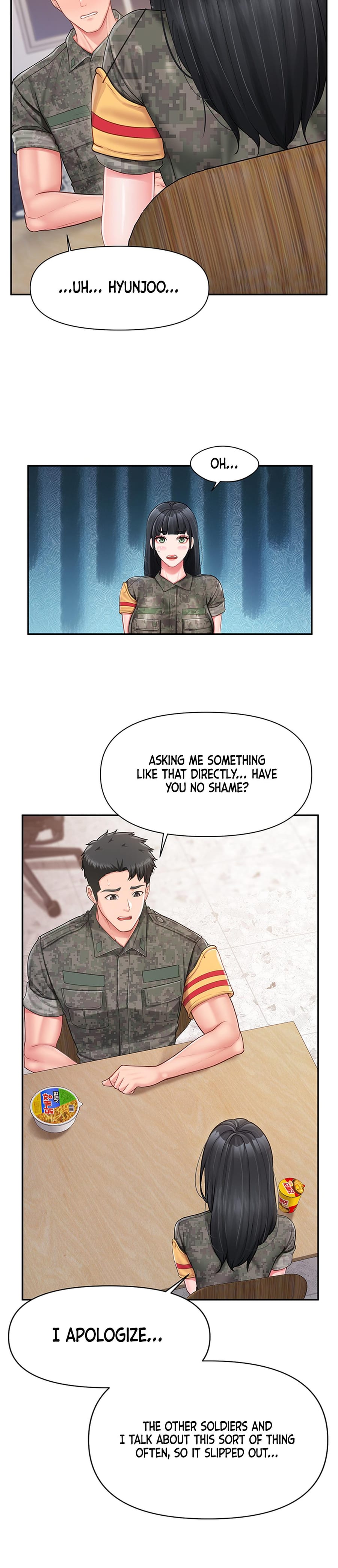 I'm the Only Man on the Military Base (Uncensored), chapter 21, page 12 of 33