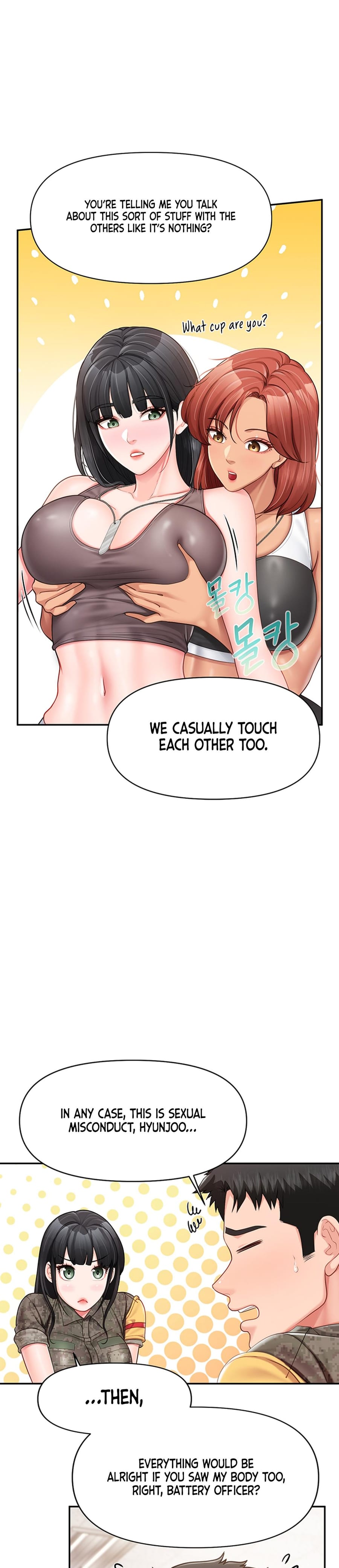 I'm the Only Man on the Military Base (Uncensored), chapter 21, page 13 of 33