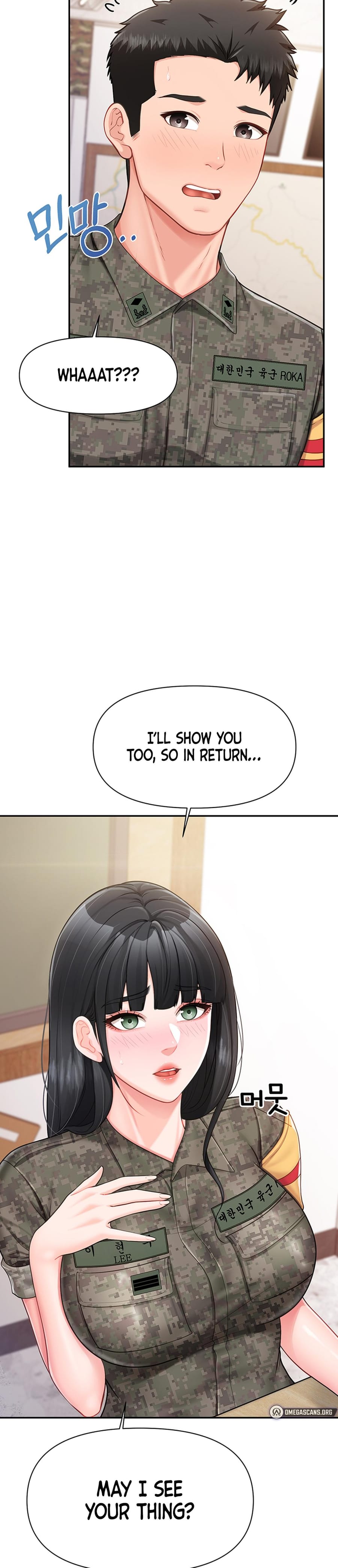 I'm the Only Man on the Military Base (Uncensored), chapter 21, page 14 of 33