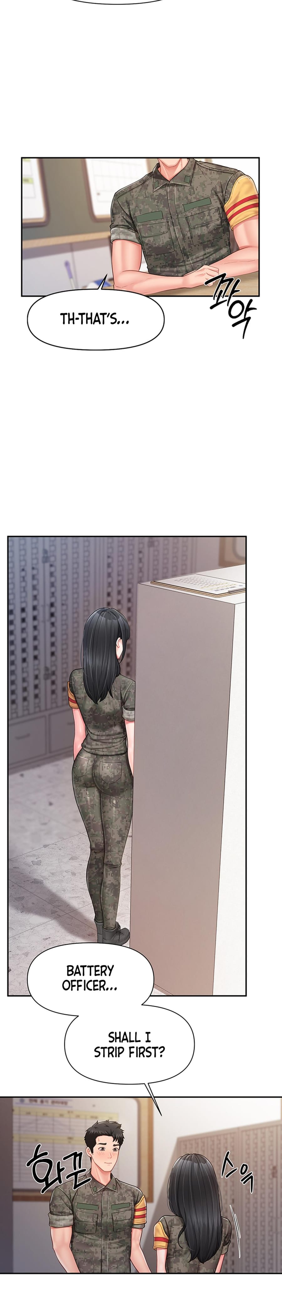 I'm the Only Man on the Military Base (Uncensored), chapter 21, page 15 of 33