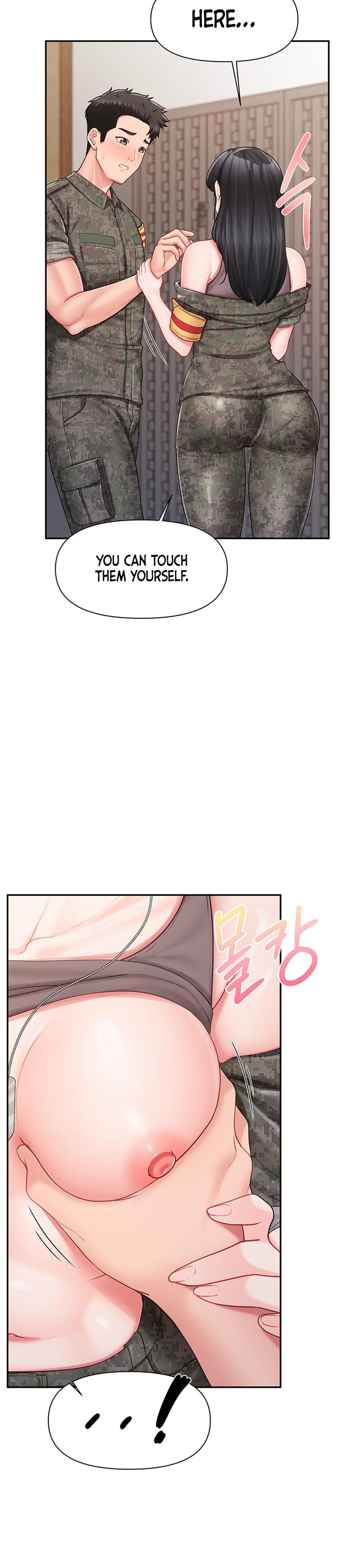 I'm the Only Man on the Military Base (Uncensored), chapter 21, page 17 of 33