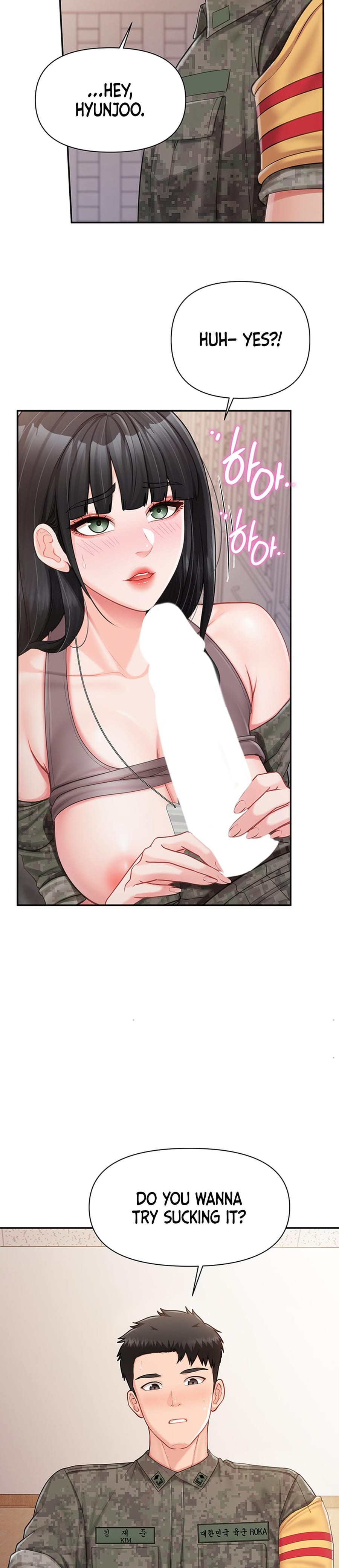 I'm the Only Man on the Military Base (Uncensored), chapter 21, page 23 of 33