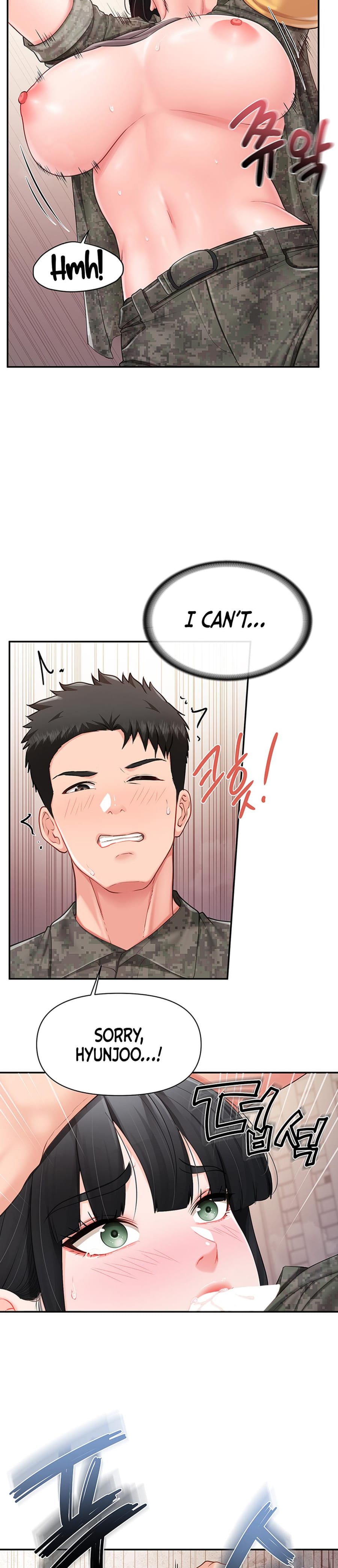 I'm the Only Man on the Military Base (Uncensored), chapter 21, page 28 of 33