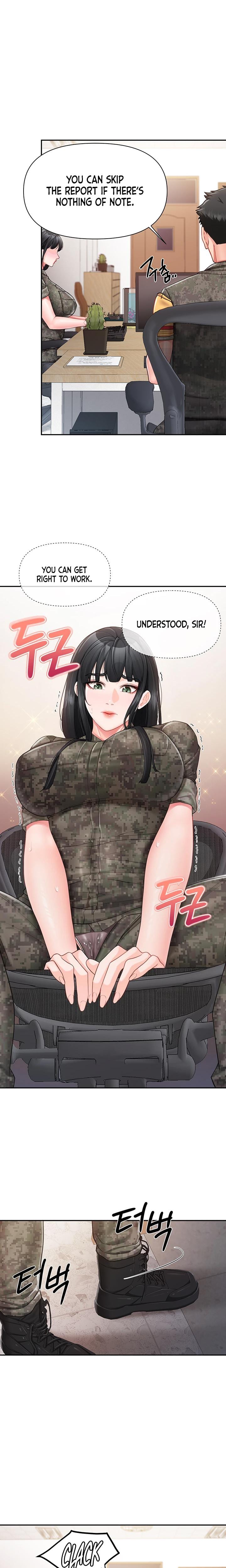 I'm the Only Man on the Military Base (Uncensored), chapter 23, page 10 of 16