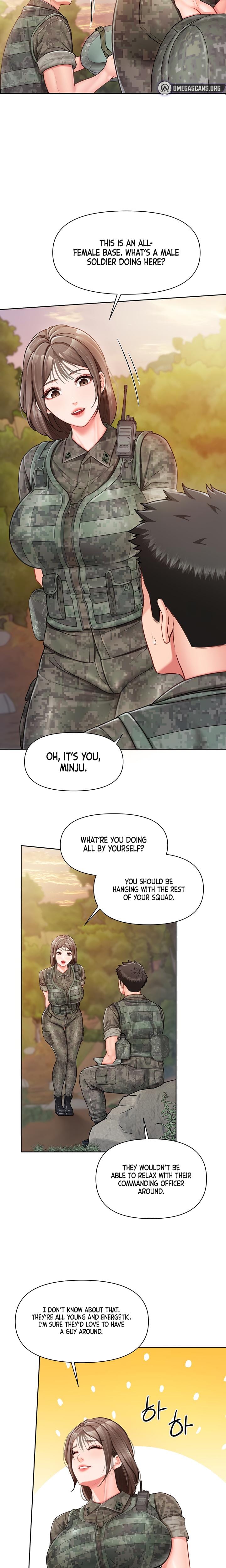 I'm the Only Man on the Military Base (Uncensored), chapter 27, page 9 of 16