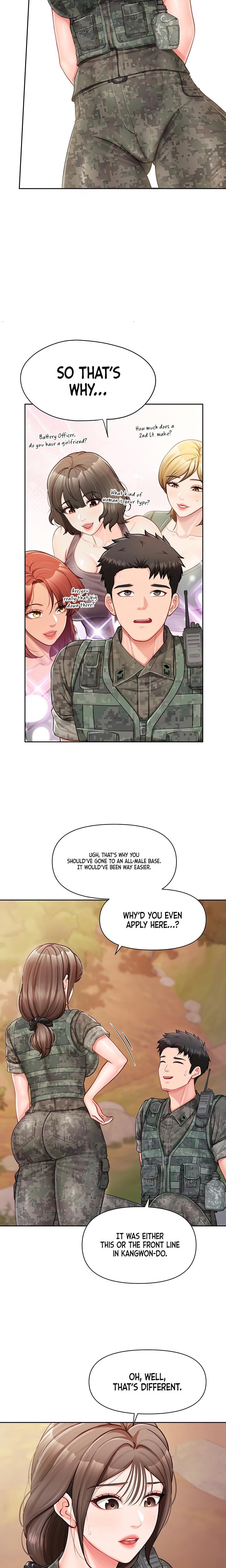I'm the Only Man on the Military Base (Uncensored), chapter 27, page 10 of 16