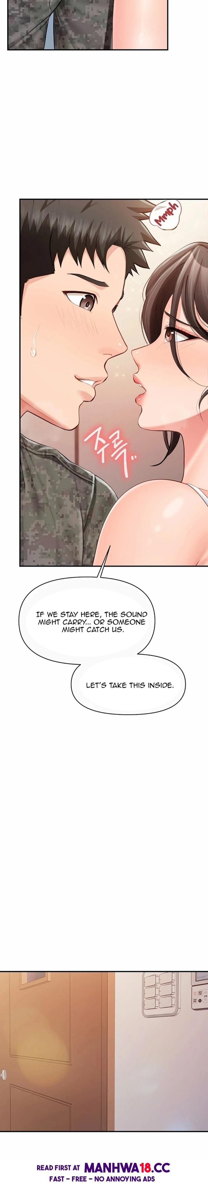 I'm the Only Man on the Military Base (Uncensored), chapter 56, page 17 of 25