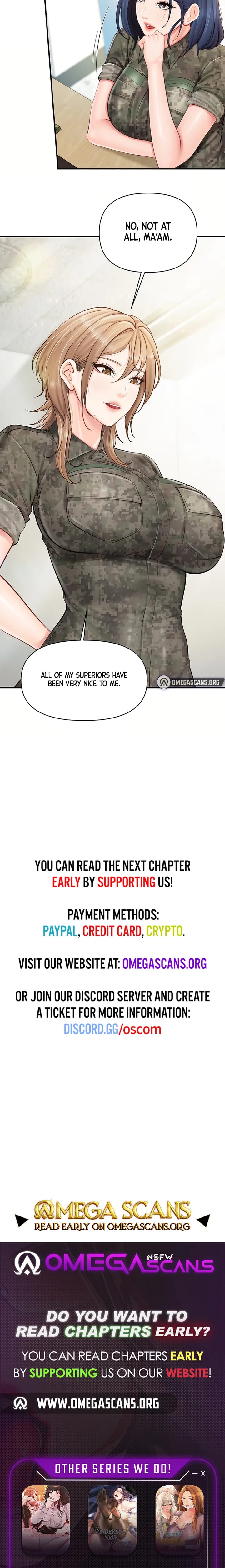 I'm the Only Man on the Military Base (Uncensored), chapter 62, page 18 of 19