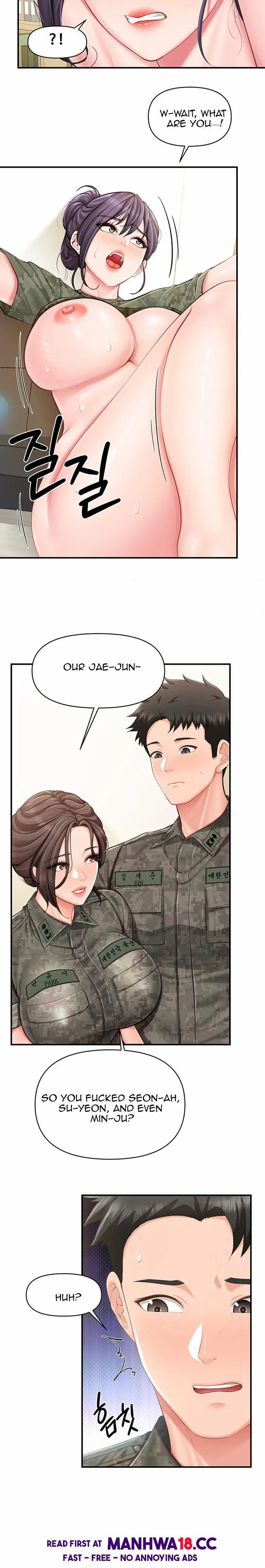 I’m the Only Man on the Military Base (Uncensored), chapter 74, page 15 of 18