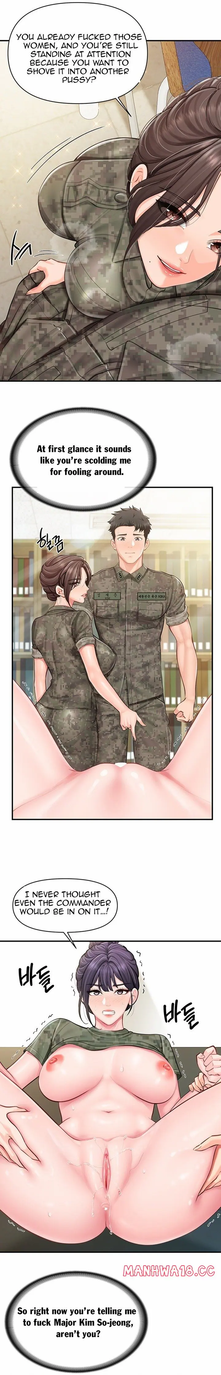I’m the Only Man on the Military Base (Uncensored), chapter 74, page 16 of 18
