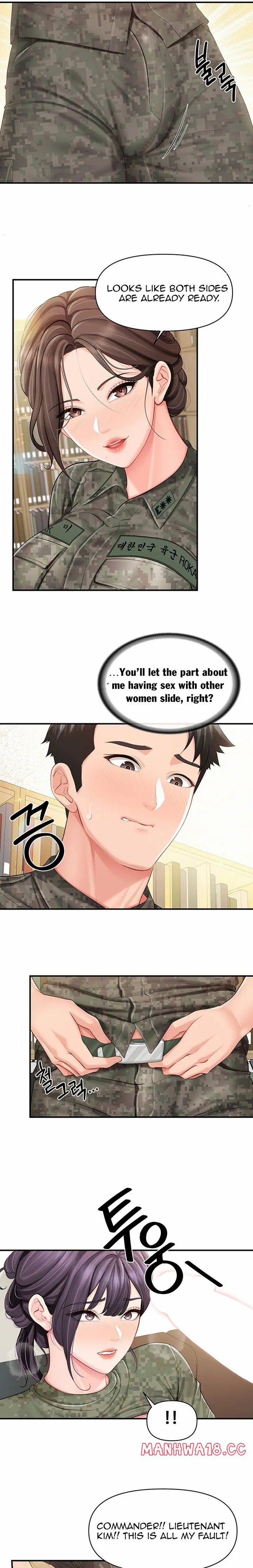 I’m the Only Man on the Military Base (Uncensored), chapter 74, page 17 of 18