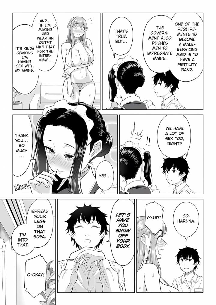 In a World Where Males Are Nearly Extinct, Semen Has Become a Precious Resource (Uncensored), chapter 29, page 12 of 154