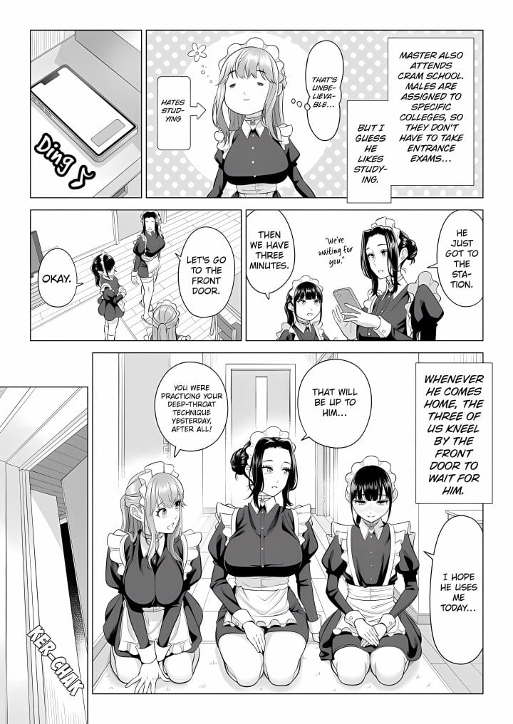 In a World Where Males Are Nearly Extinct, Semen Has Become a Precious Resource (Uncensored), chapter 29, page 33 of 154