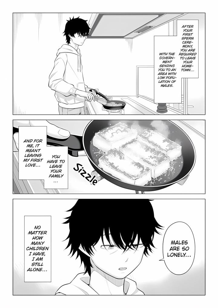 In a World Where Males Are Nearly Extinct, Semen Has Become a Precious Resource (Uncensored), chapter 29, page 147 of 154