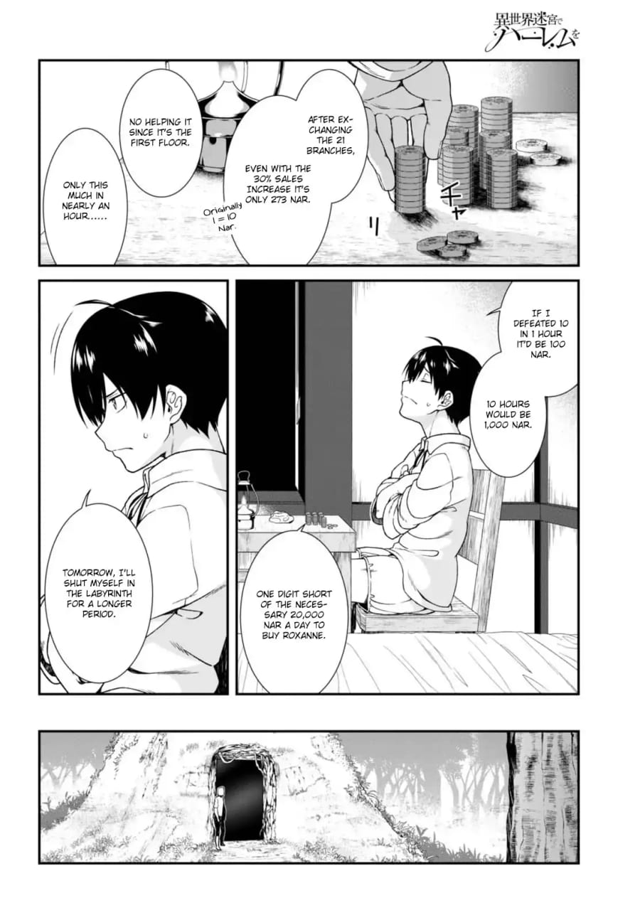 Isekai Meikyuu de Harem wo (Uncensored), chapter 5, page 17 of 21