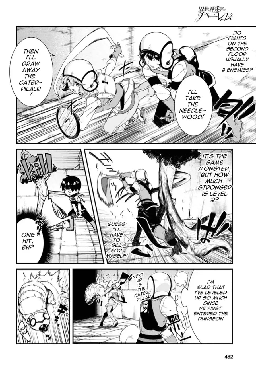 Isekai Meikyuu de Harem wo (Uncensored), chapter 18, page 8 of 22