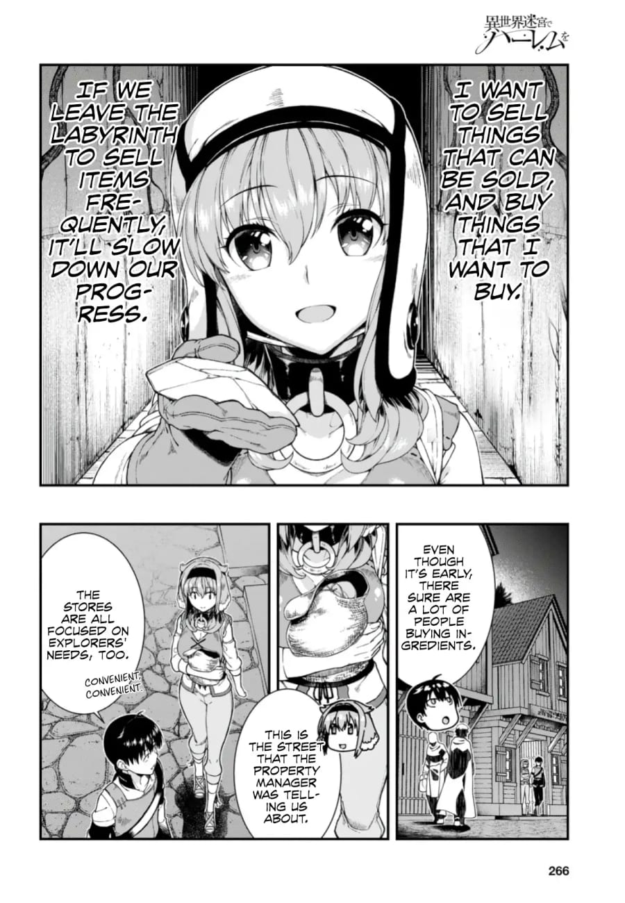 Isekai Meikyuu de Harem wo (Uncensored), chapter 27, page 19 of 34