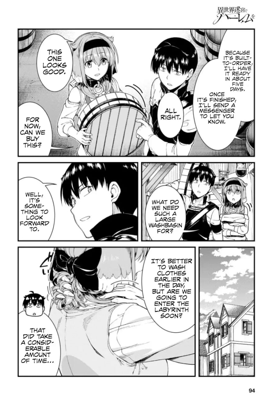 Isekai Meikyuu de Harem wo (Uncensored), chapter 28, page 9 of 26