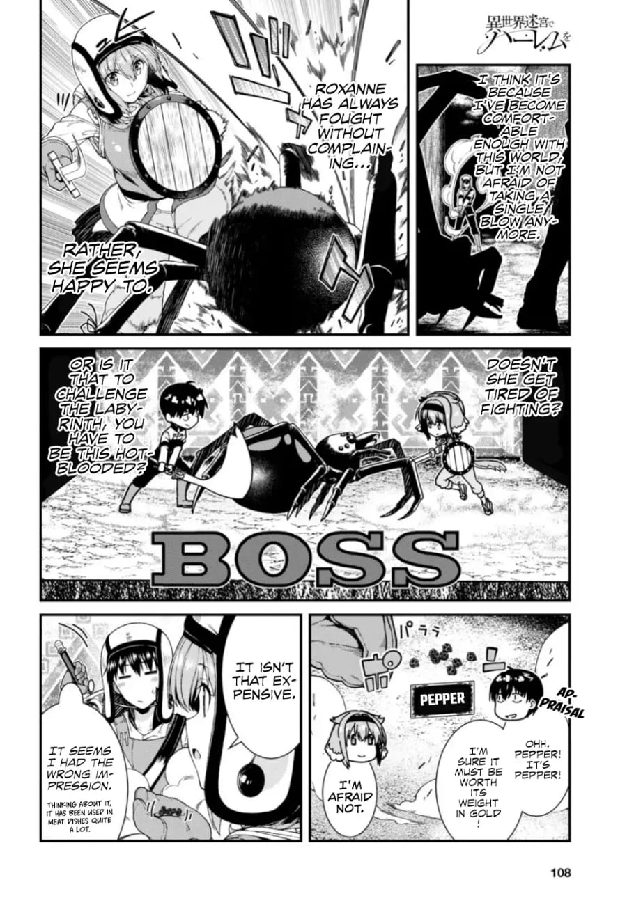 Isekai Meikyuu de Harem wo (Uncensored), chapter 28, page 23 of 26